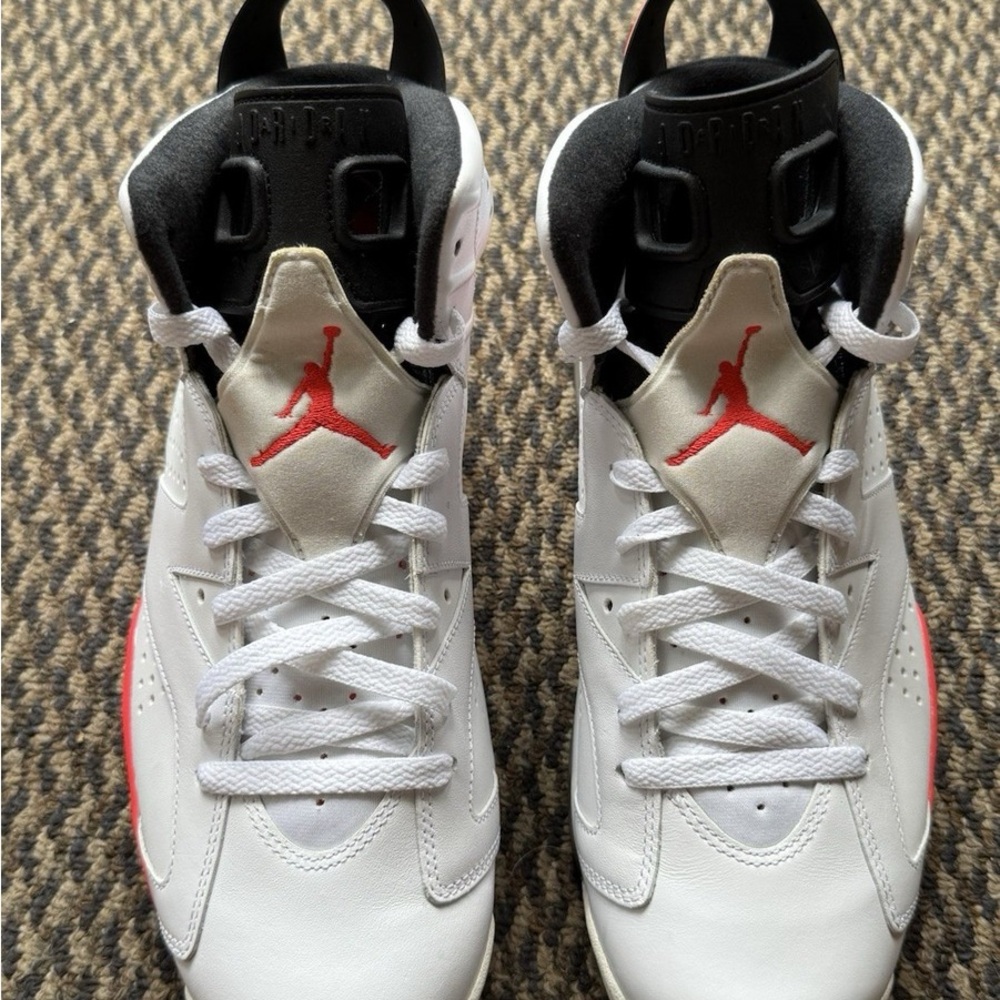 Jordan 6 Retro White Infrared 2014 sz 10.5 - Picture 3 of 11